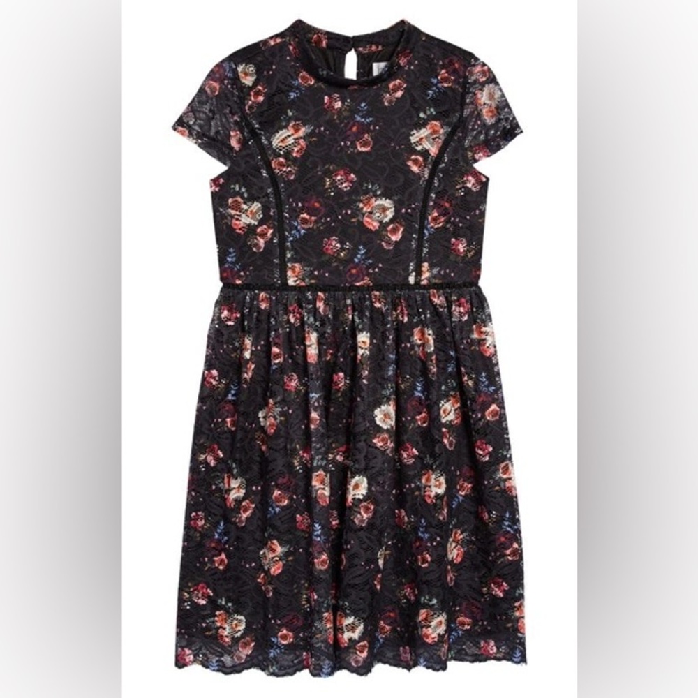 *NWT BLUSH by Us Angels Kids' Floral Lace Dress Size 14